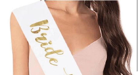 Bride Sash