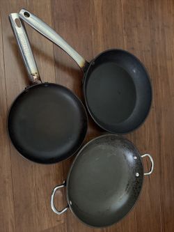 🍳 3-Piece Cookware Set – Frying Pans & Skillet