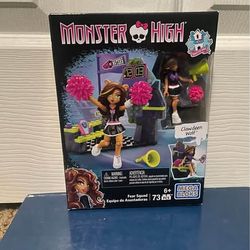 Monster High Clawdeen Wolf Fear Squad Mega Bloks Set — 73 Pieces, New (2015)