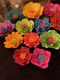 Custom Made Paper Flowers