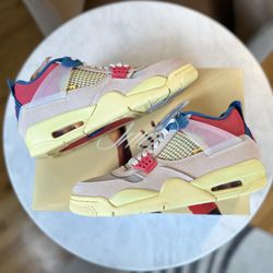 Union x Air Jordan 4 Retro Guava Ice Size 8 DS Brand New!