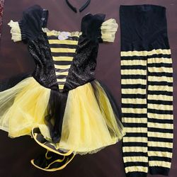 Bumblebee Costume Girls 8-10 Used Dress Up Halloween 