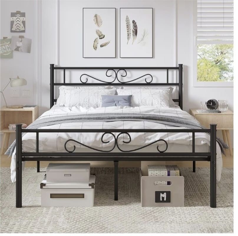 Metal Queen Bed Frame
