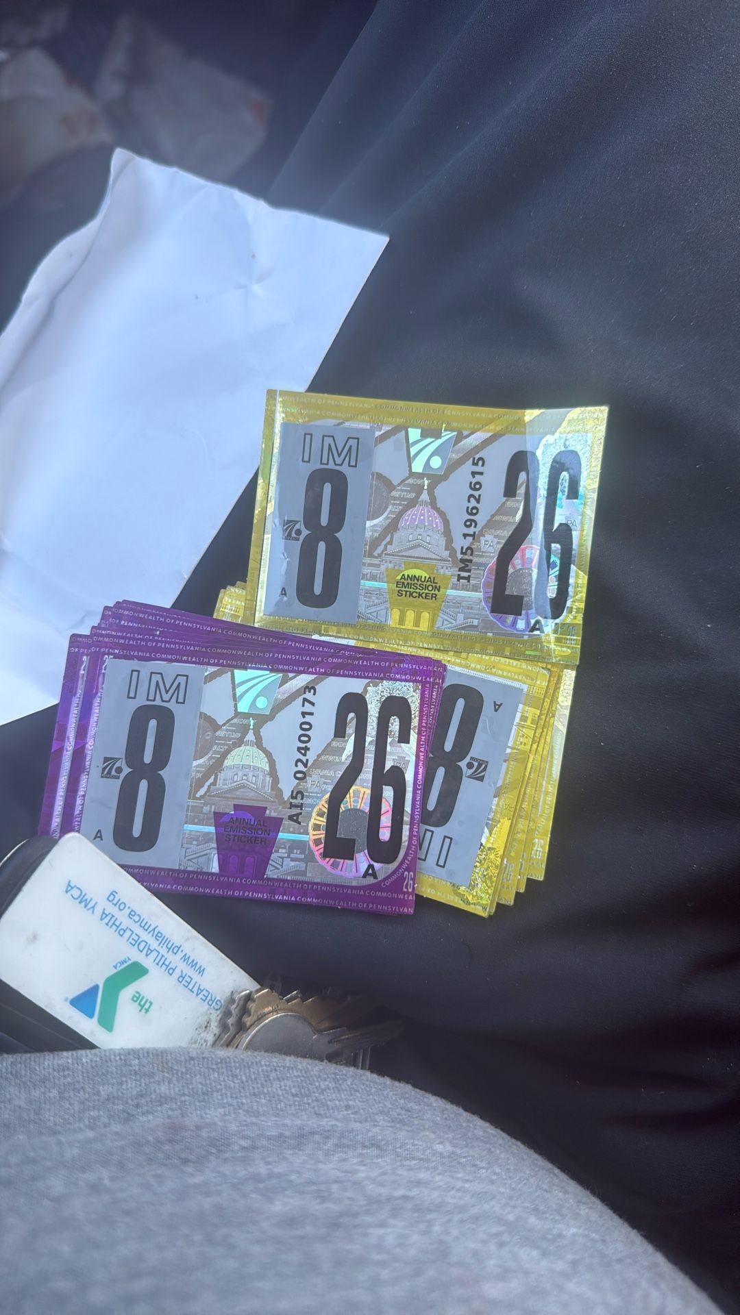 PA STICKERS ! August 2026