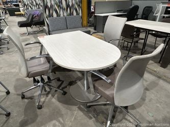 30" x 60" Table with (3) Chairs