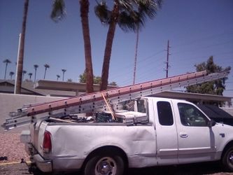 40ft werner aluminum ladder