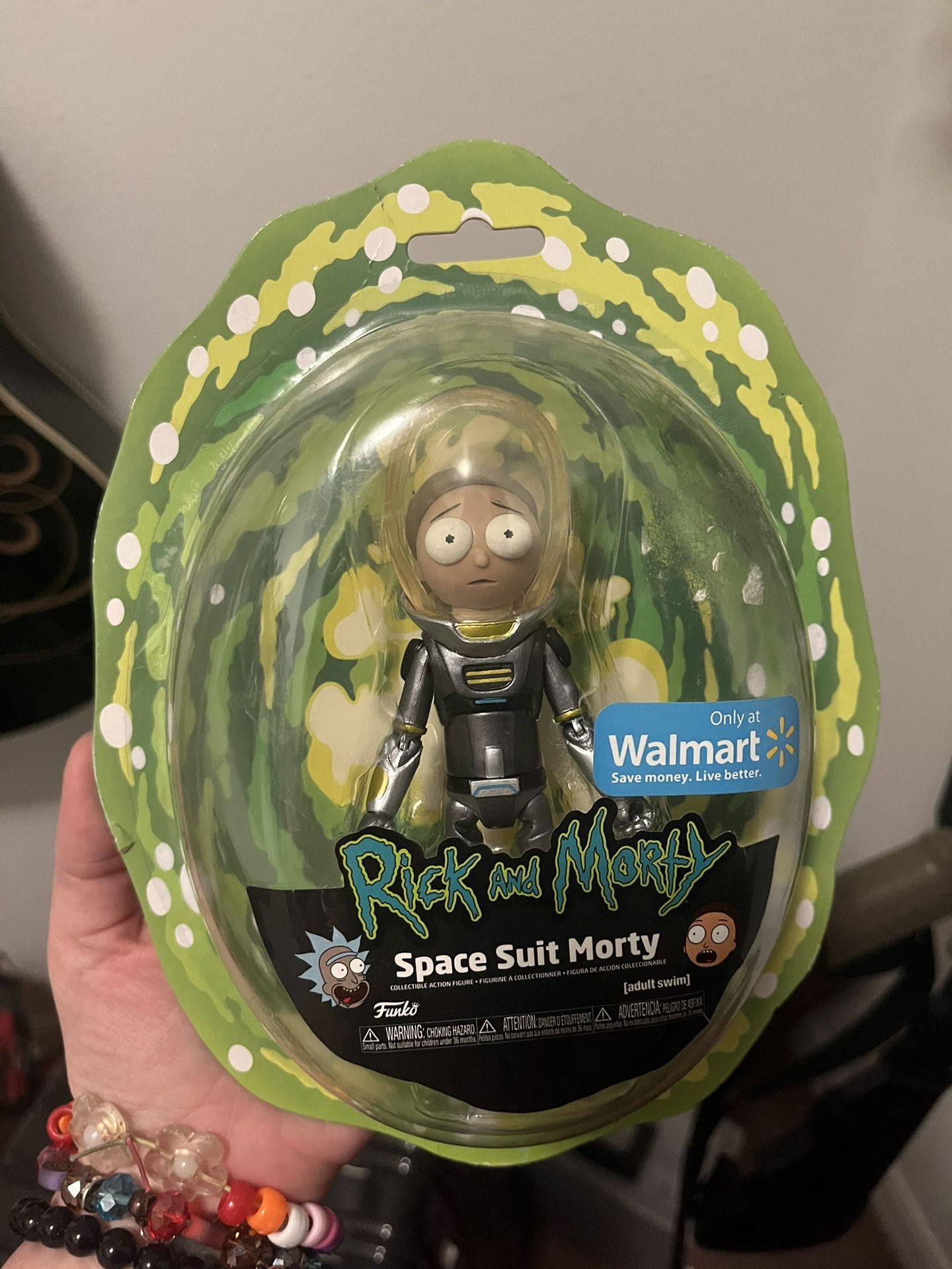 Rick & Morty Metallic SPACE SUIT RICK Funko Action Figure