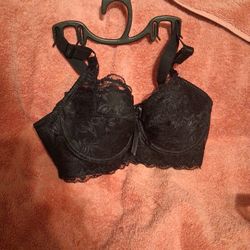 Black Lace Bra 34B