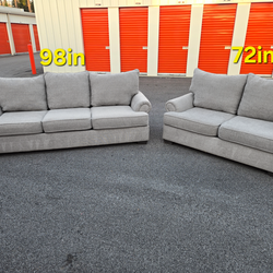 FREE DELIVERY Couch Sofa Loveseat 2 Piece Living Room Set