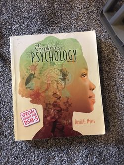 Exploring psychology textbook