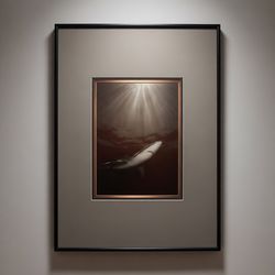 Ernest H Brooks II The Magnificent Blue Signed B/W Photo