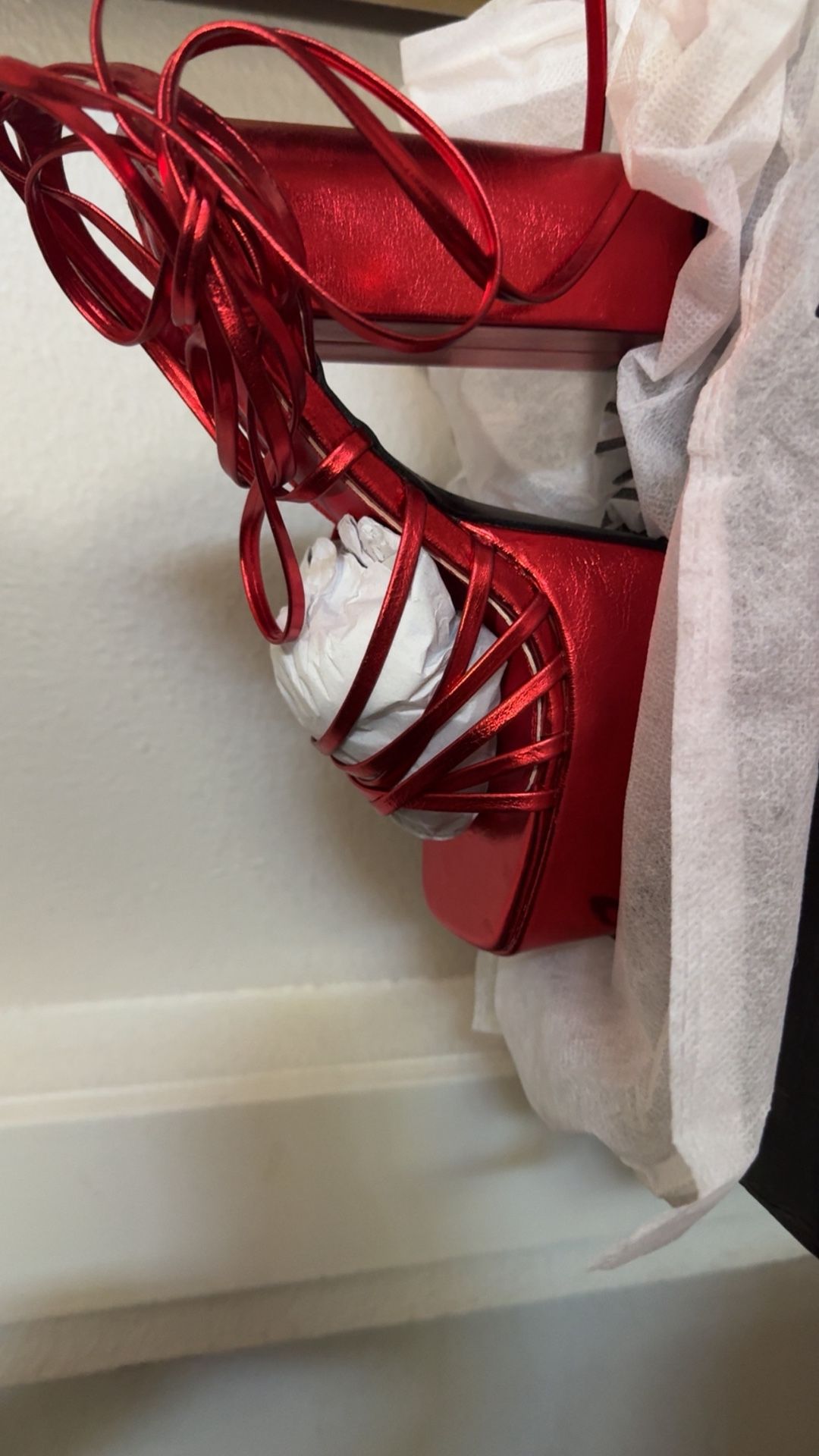 Red Platform Heel