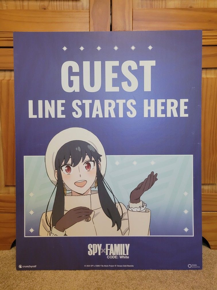 Spy X Family Code: White DGA Premier Poster Set