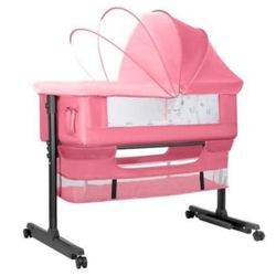 Pink Baby Bassinet / Crib