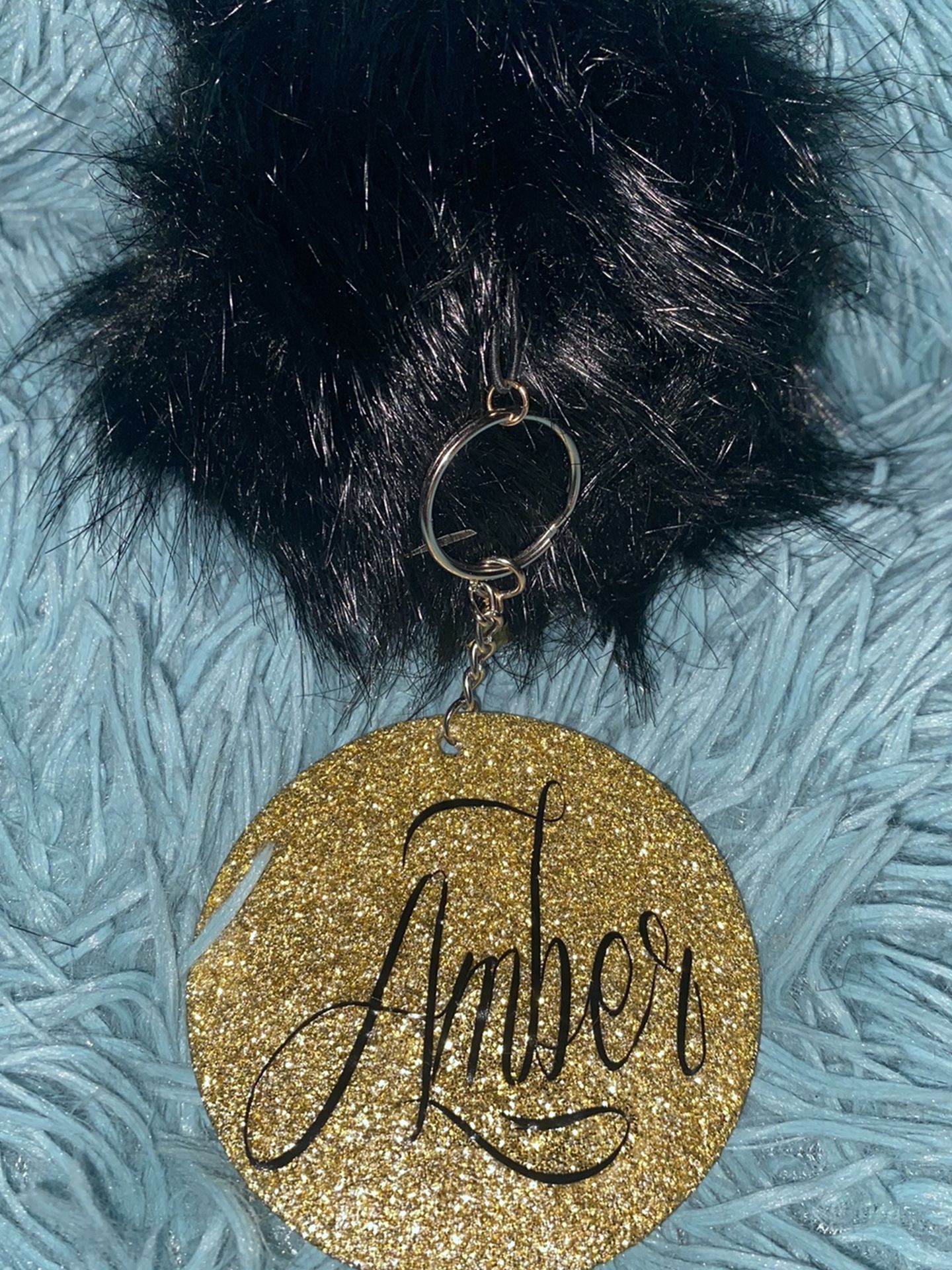 Faux Fur keychain