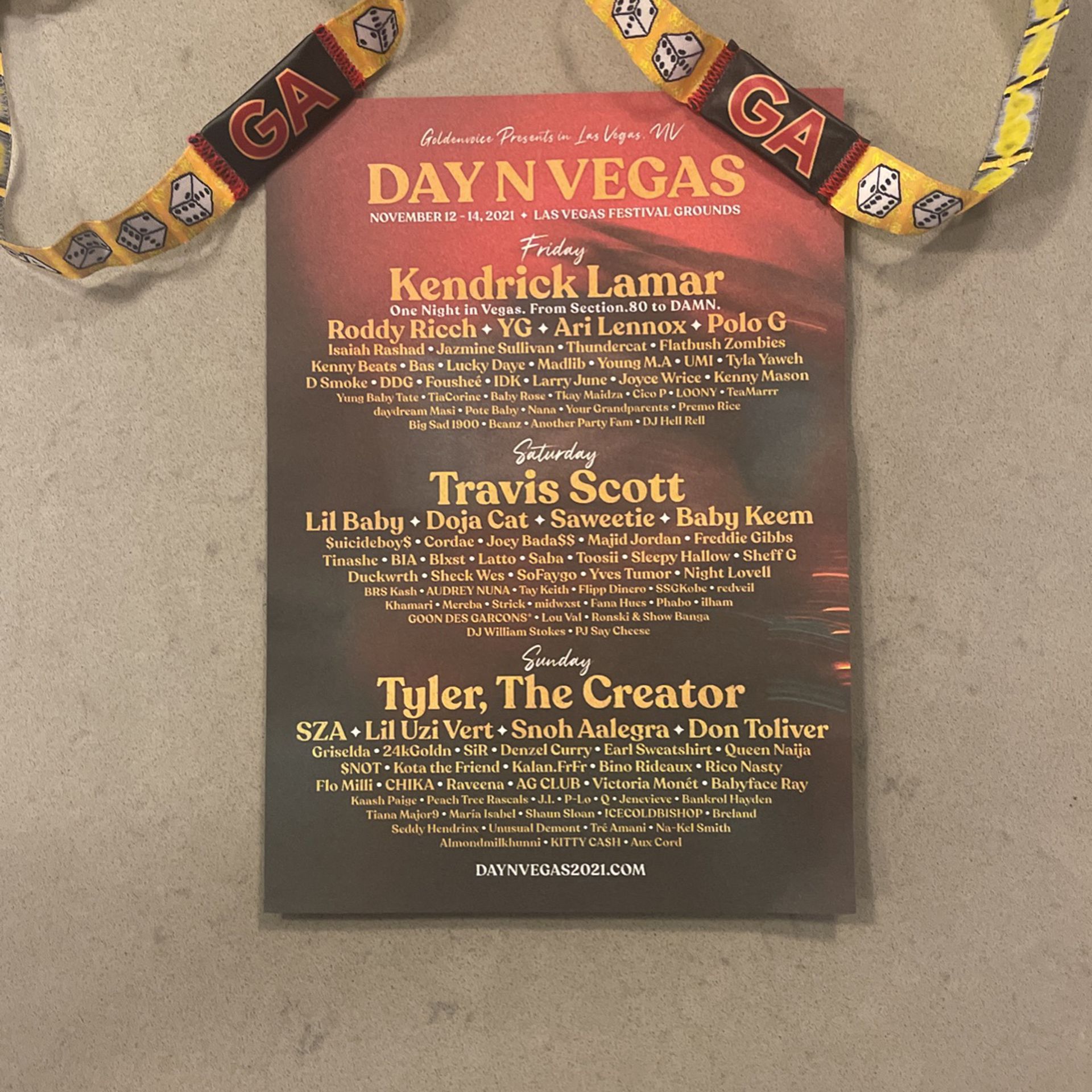 Day N Vegas 3-Day Passes (2 Tickets)