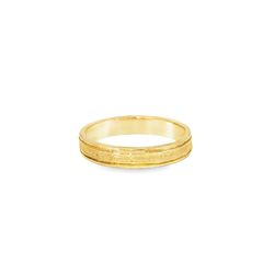 10k Yellow Gold Band Ring