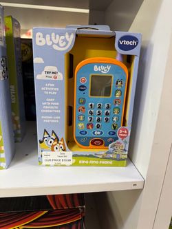 VTech Bluey Ring Ring Phone Toy