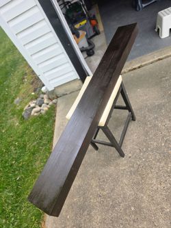 Wood Mantel / Floating Shelf