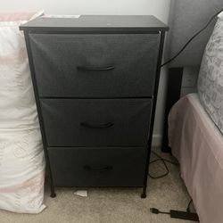 3 Storage Drawers And 1 Cubby Organizer 