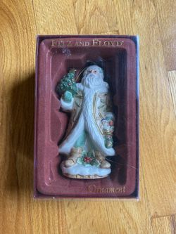 Fitz And Floyd Collectible Santa