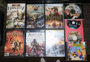 Lot of 9 PC Games