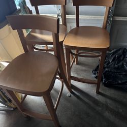 3 Vintage IKEA Barstools