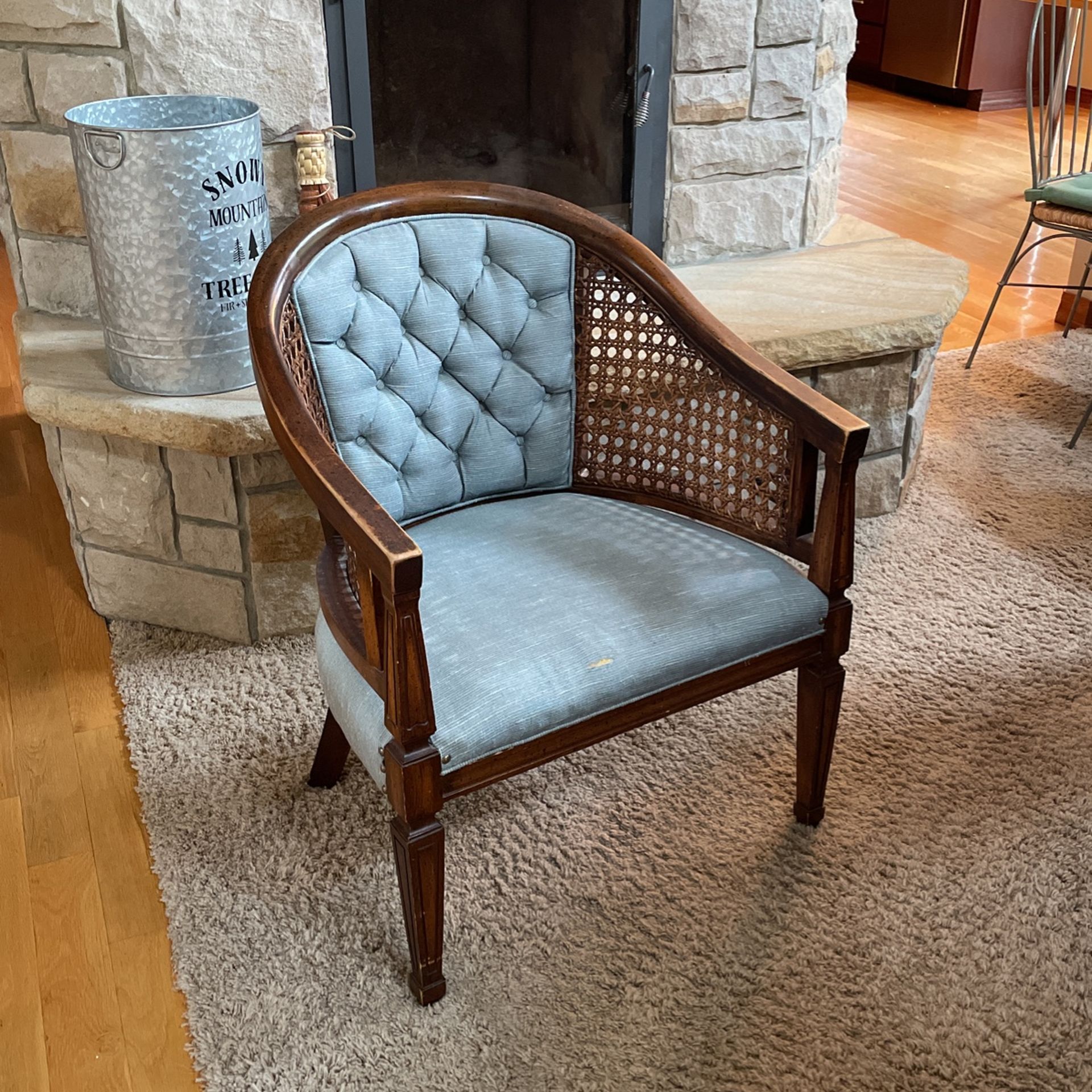 Antique Barrel Chair