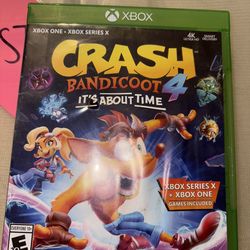 Crash bandicoot it’s about Time Xbox 1