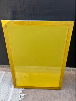 Screen printing screen