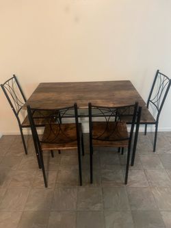 Wood table