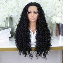 Long Full Deep Wavy Lace Front Wig