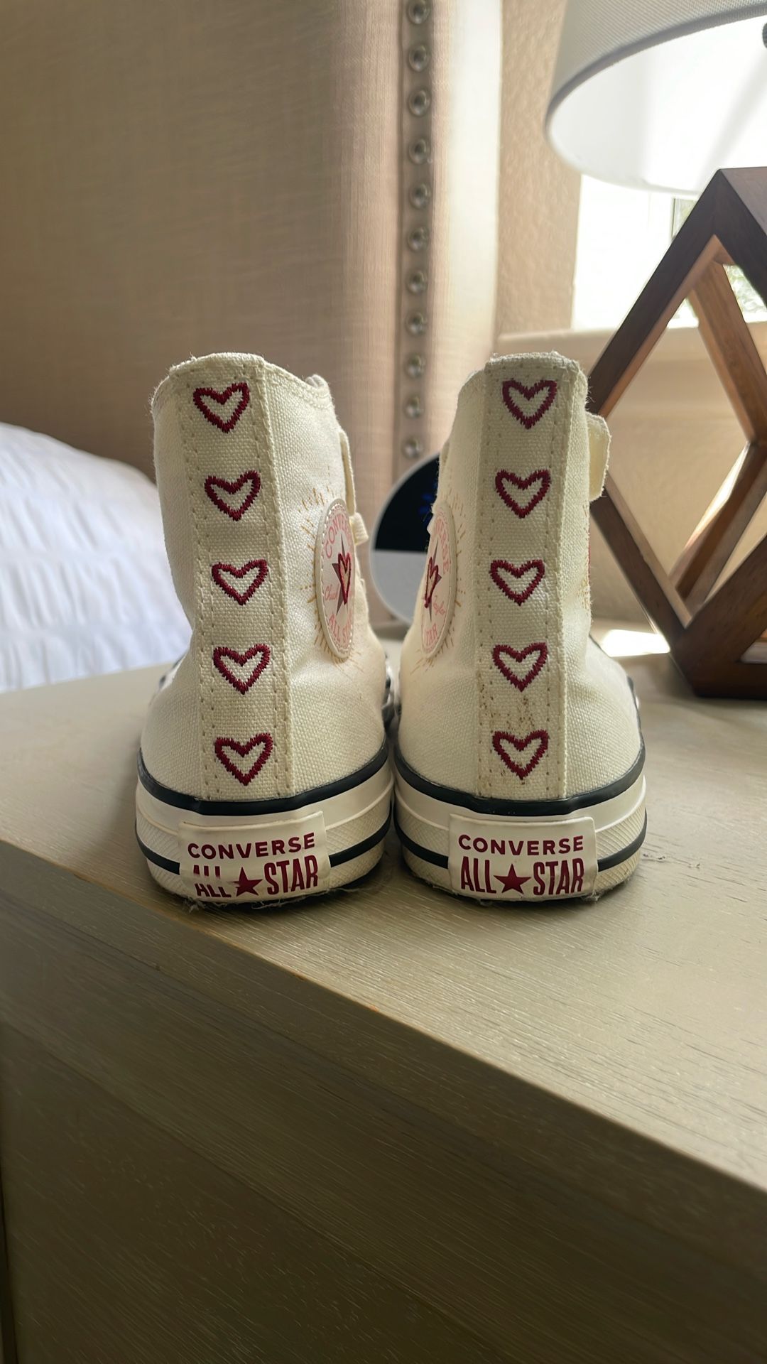 Girls Converse All Star High Top Sneakers