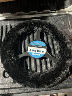 Fur Steering Wheel Cover