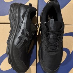 ASICS Gel-Venture 10 Black Graphite Grey Size 12