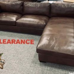 Ashley Real Leather Sectionals Sofas Couchs Finance and Delivery Available Kiessel