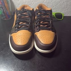 Air Jordan 1 Low Flax / Baroque Brown Authentic Size 10