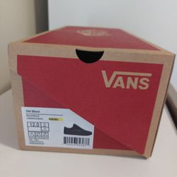 Mens Size 12 Black Vans