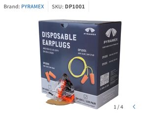 Pyramex corded ear plugs