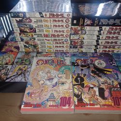 Yugioh Manga Books + One Piece