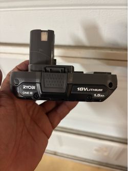 Ryobi 18 v 1.5 ah