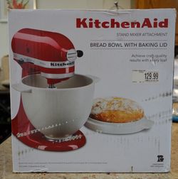 Kitchen Aid Bread Bowl NEW-Stand mixer attachment