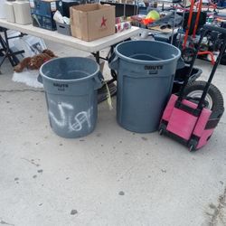 2 Trash Cans 