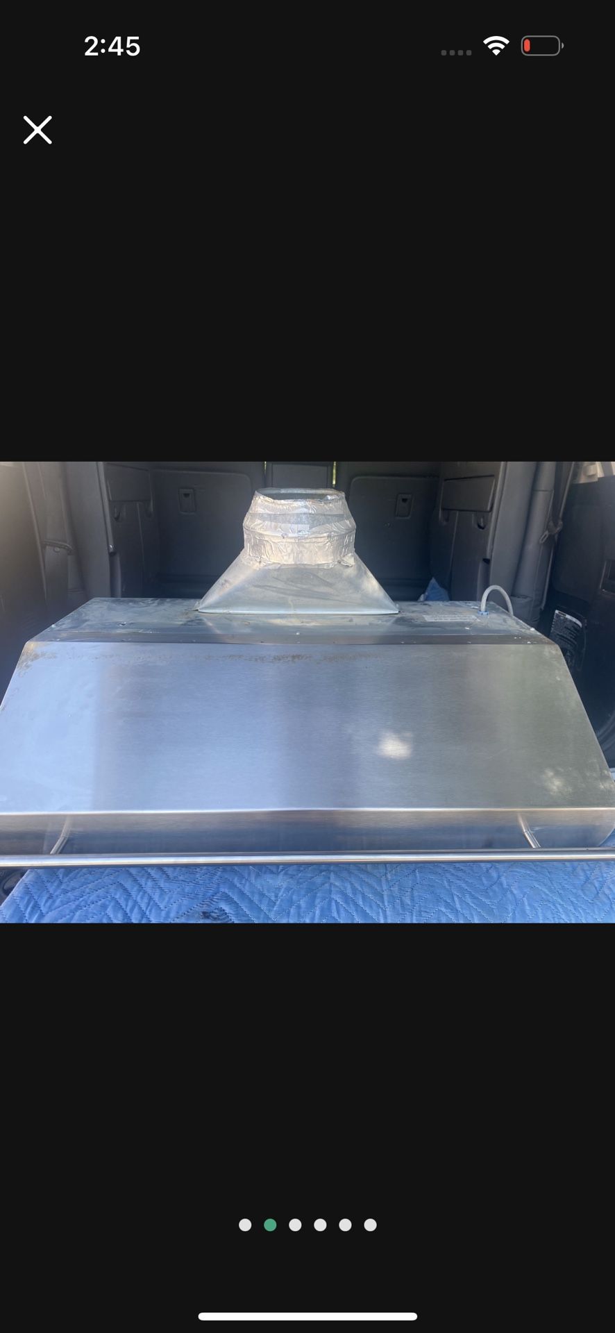 WOLF PRO SERIES HOOD/VENT