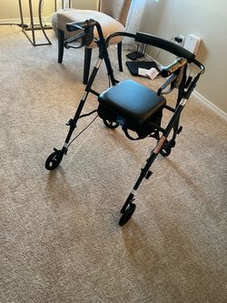 Medline Rollator Walker with Seat