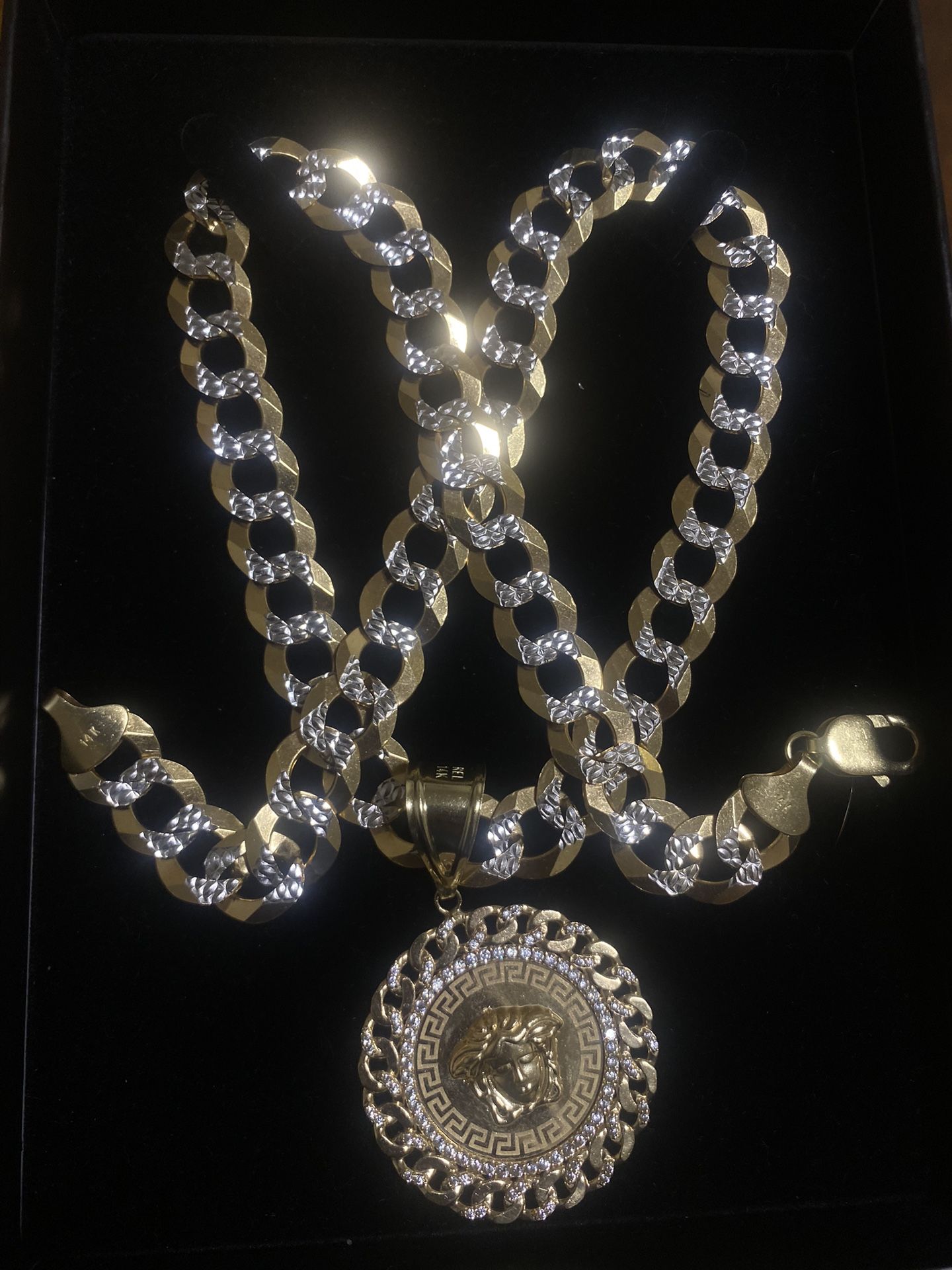 14k Solid Cuban