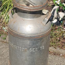 Vintage Carnation Milkcan