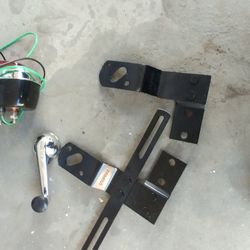 1948-54 Chevy Truck Tail Light Brackets And 1 Complete Light. New