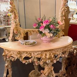 Bambino Italian Console & Mirror 