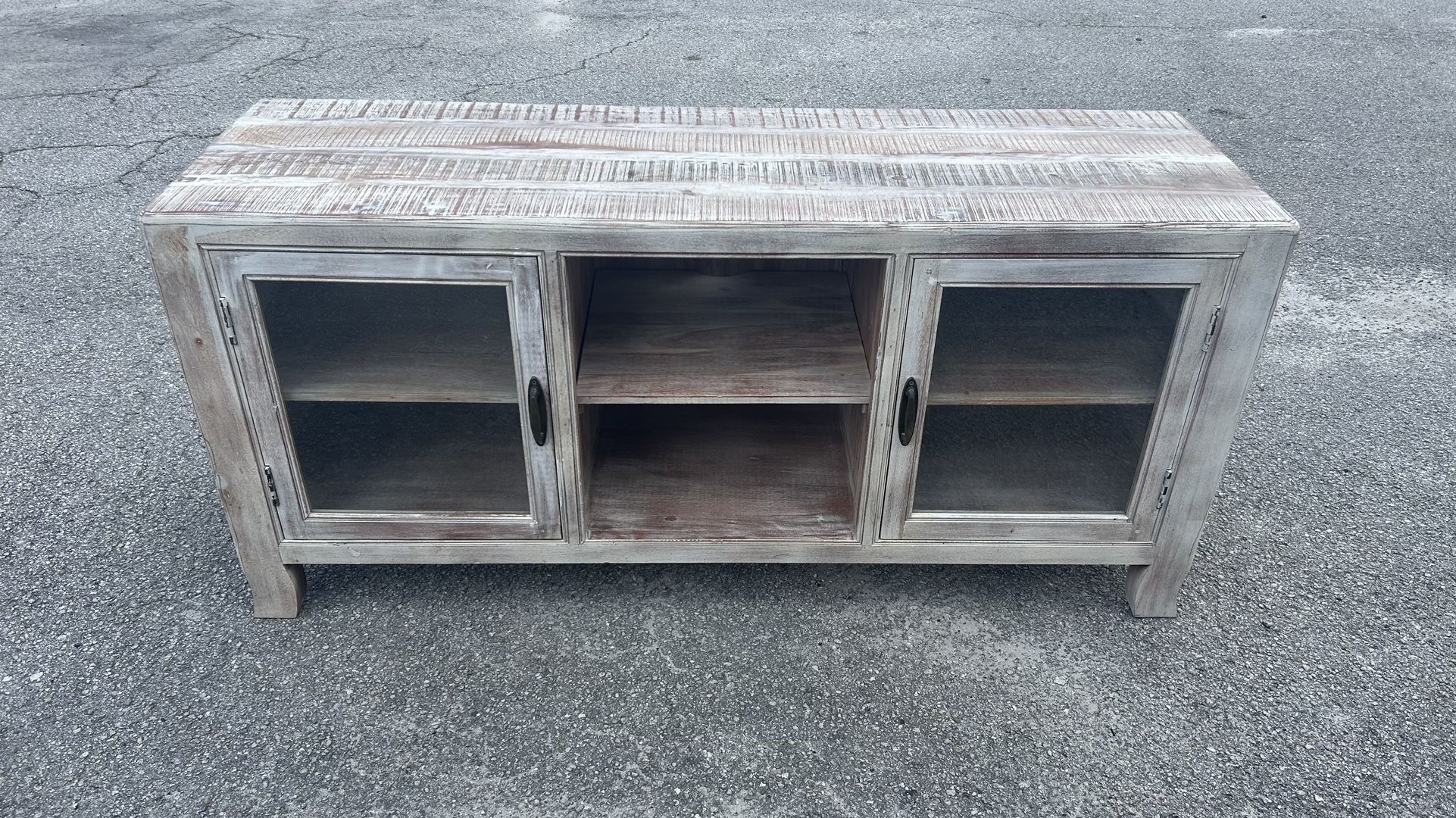 Rustic TV Stand β $280